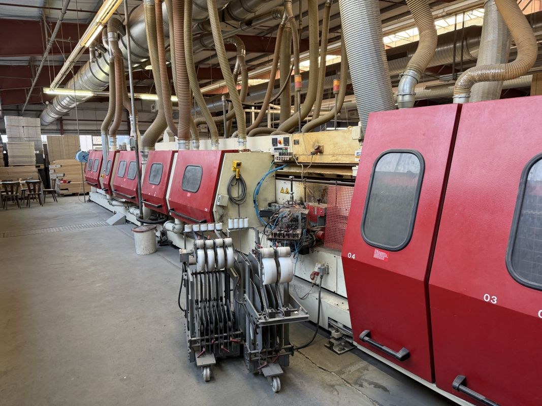 gebr. Kantenbearbeitungsstra&szlig;e IMA COMBIMA / K/ II/ R75 / 1075 / V / R3 / IMA / COMBIMA / K/ II/ R75 / 1075 / V / R3