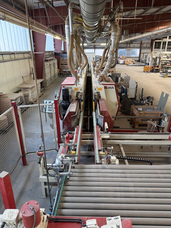 gebr. Kantenbearbeitungsstra&szlig;e IMA COMBIMA / K/ II/ R75 / 1075 / V / R3 / IMA / COMBIMA / K/ II/ R75 / 1075 / V / R3