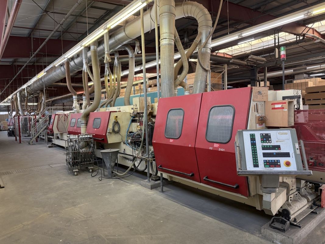 gebr. Kantenbearbeitungsstra&szlig;e IMA COMBIMA / K/ II/ R75 / 1075 / V / R3 / IMA / COMBIMA / K/ II/ R75 / 1075 / V / R3