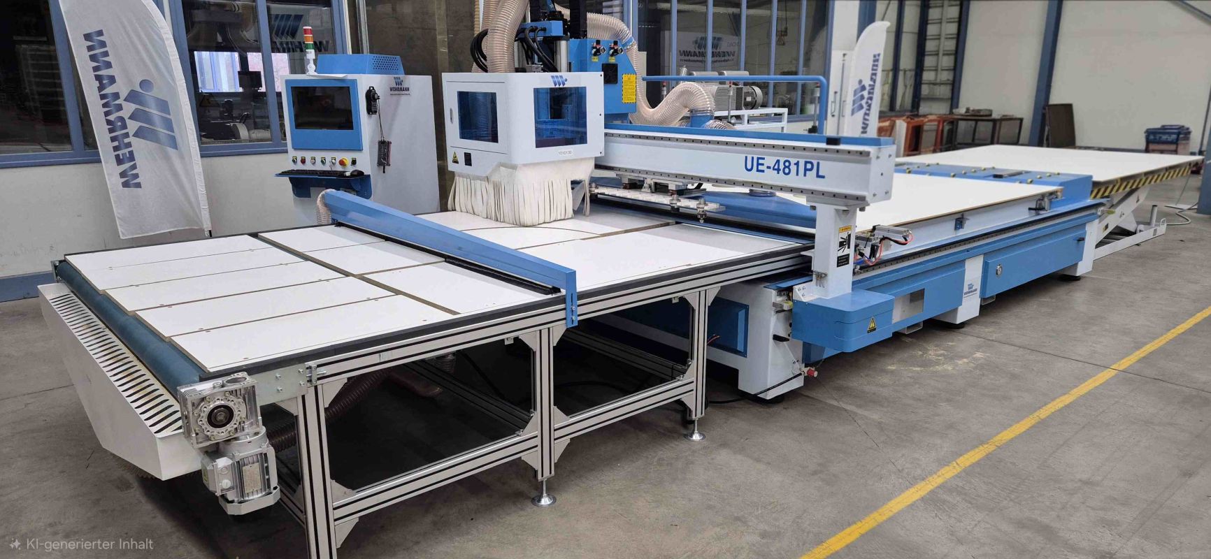 3-Achsen CNC Fr&auml;smaschine&nbsp; / QUICK CNC / UE-481PL