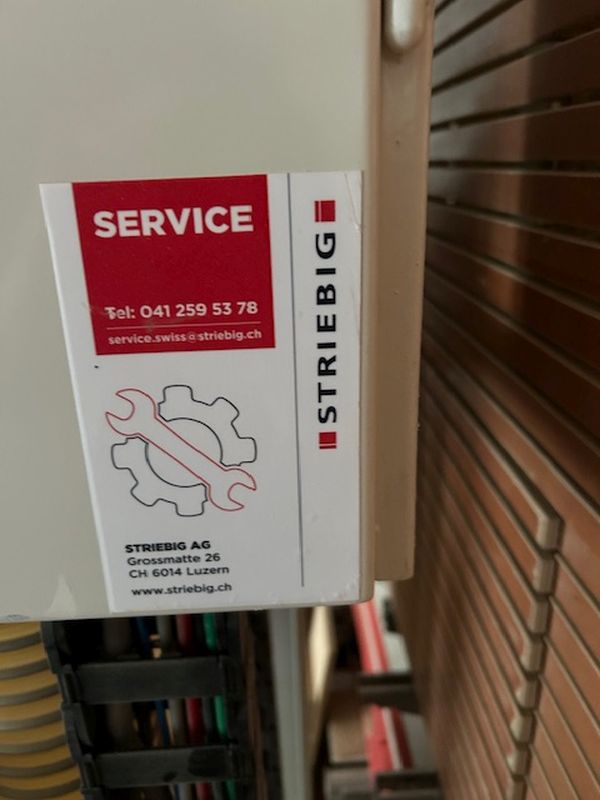 Plattens&auml;ge&nbsp; / STRIEBIG / CONTROL (09) 6224