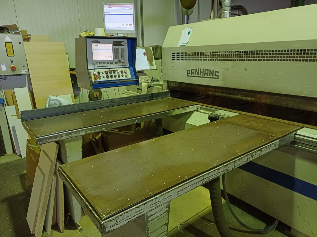 Plattenaufteil- und Massivholzs&auml;ge / PANHANS / EURO 32