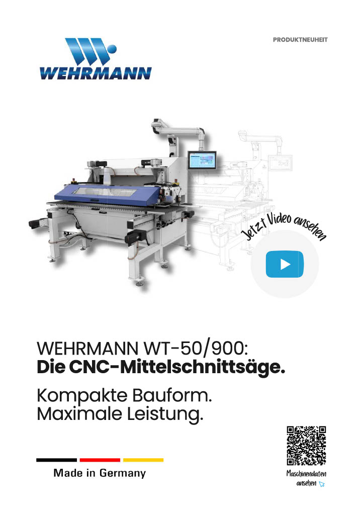 CNC-Mittelschnitts&auml;ge / WEHRMANN / WT-50/900