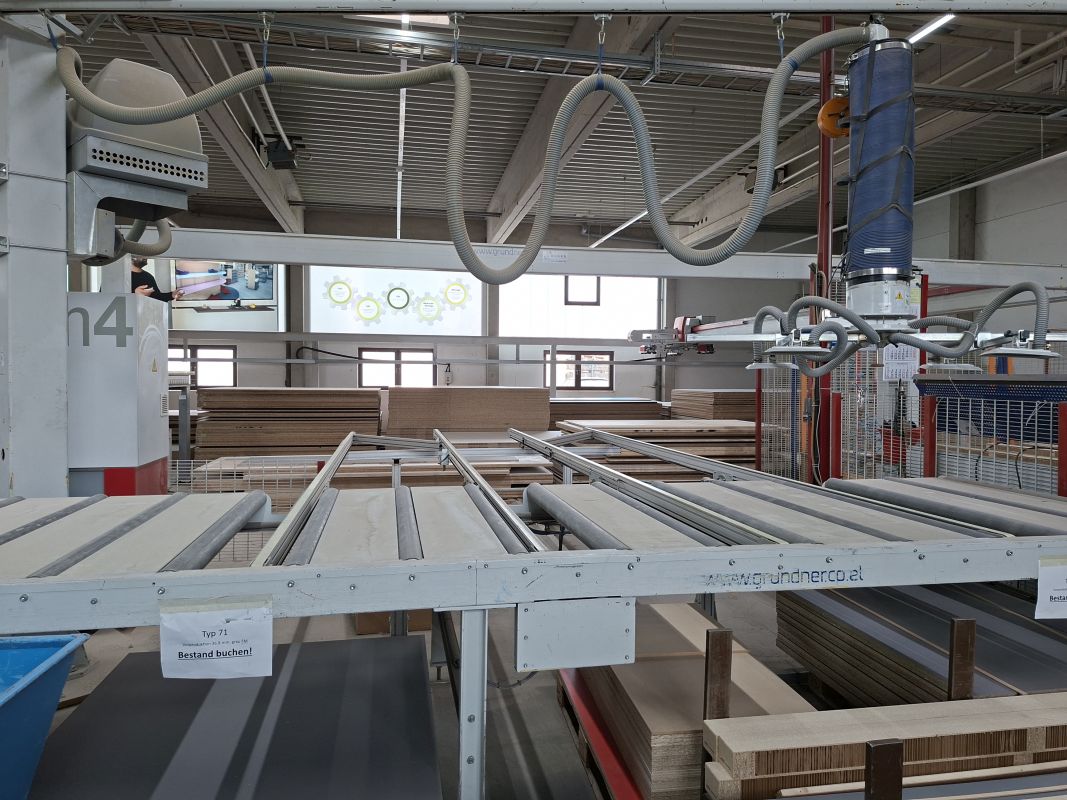 Plattenaufteils&auml;ge mit Fl&auml;chenlager / SCHELLING / FH 4