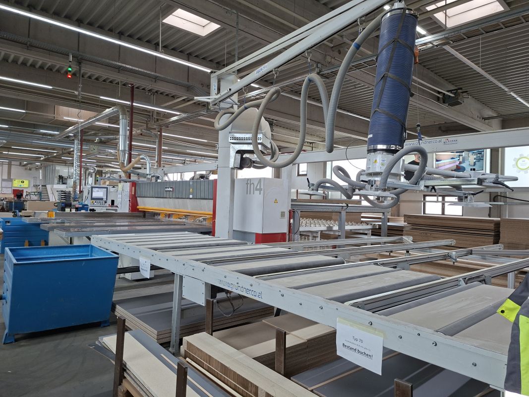 Plattenaufteils&auml;ge mit Fl&auml;chenlager / SCHELLING / FH 4