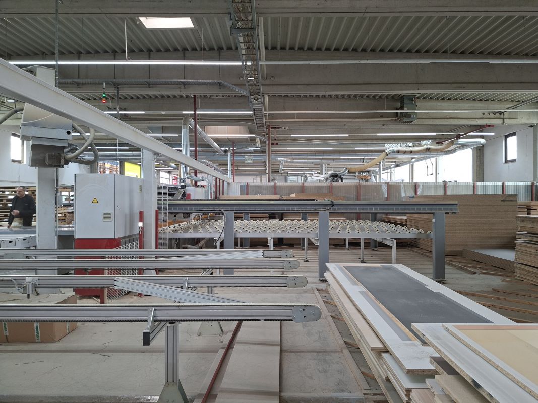 Plattenaufteils&auml;ge mit Fl&auml;chenlager / SCHELLING / FH 4