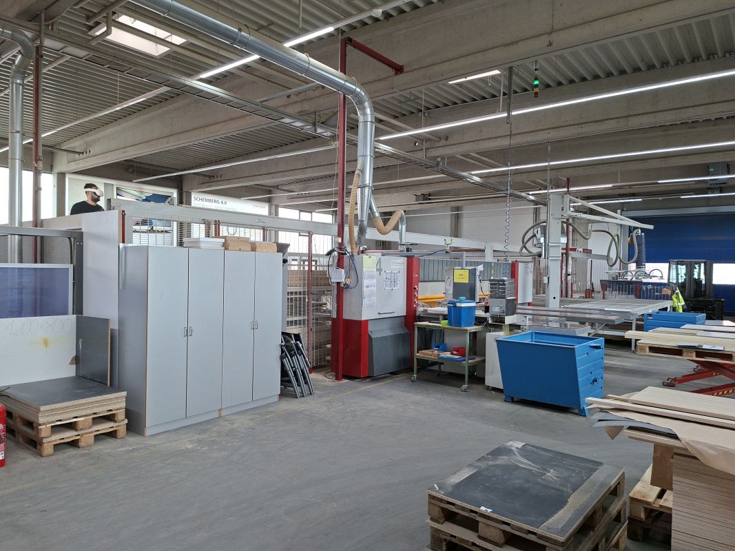 Plattenaufteils&auml;ge mit Fl&auml;chenlager / SCHELLING / FH 4