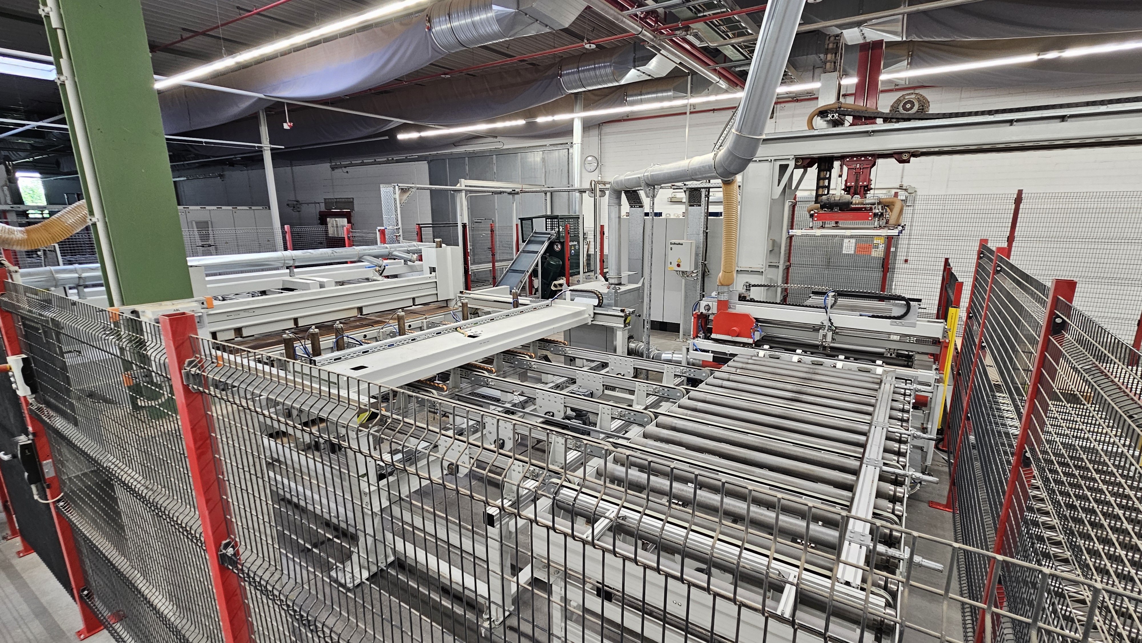 Streifenzuschnittanlage / HOLZMA / 