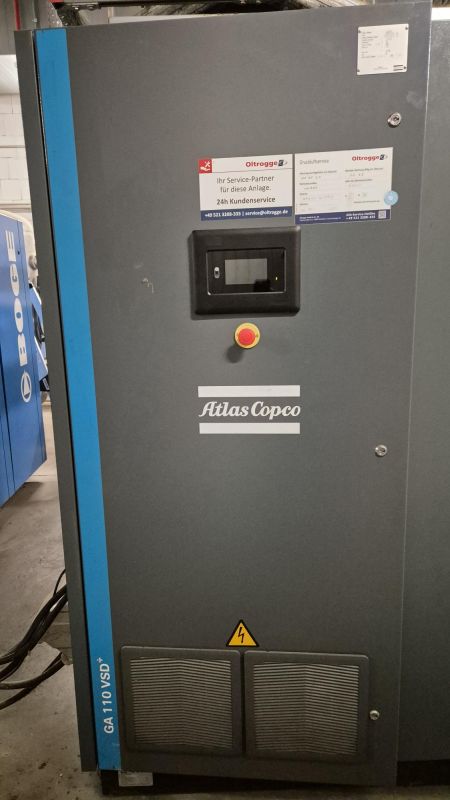 Kompressor mit K&auml;ltetrockner / Atlas Copco / GA 110 VSD+