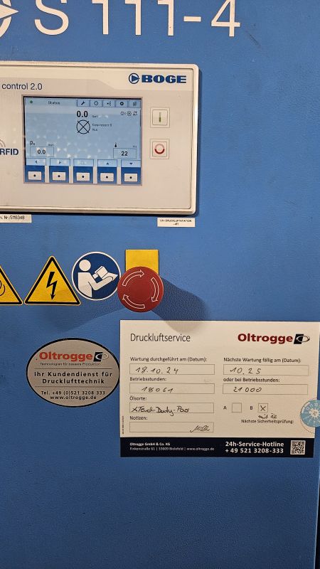 Kompressor mit K&auml;ltetrockner / Boge / 