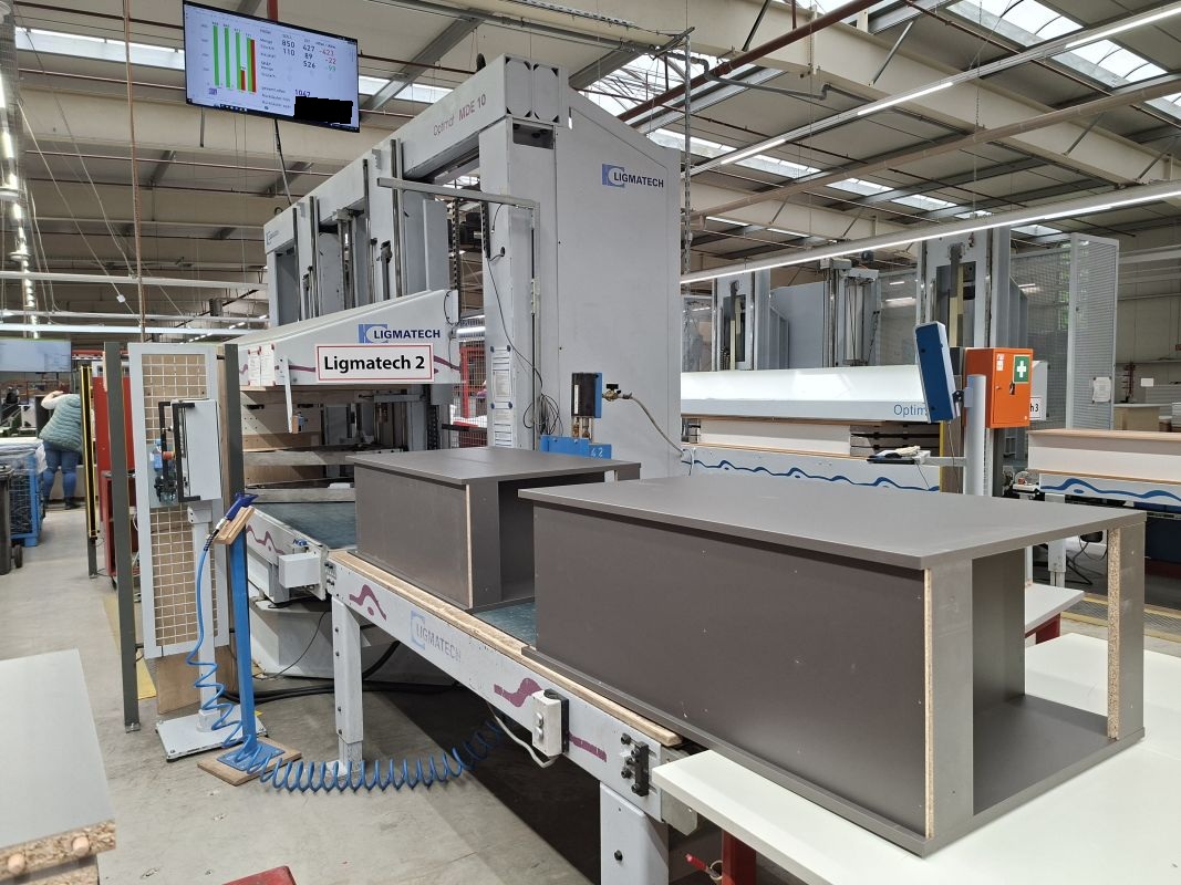 Durchlaufpresse / LIGMATECH / Optimat MDE 10
