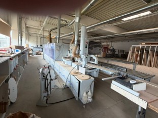 Kantenanleimmaschine mit R&uuml;ckf&uuml;hrung / HOMAG / KAL 370