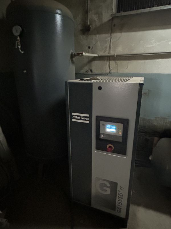 Kompressoranlage / ATLAS COPCO / GA15VSD+FF Kompressoranlage / ATLAS COPCO / GA15VSD+FF