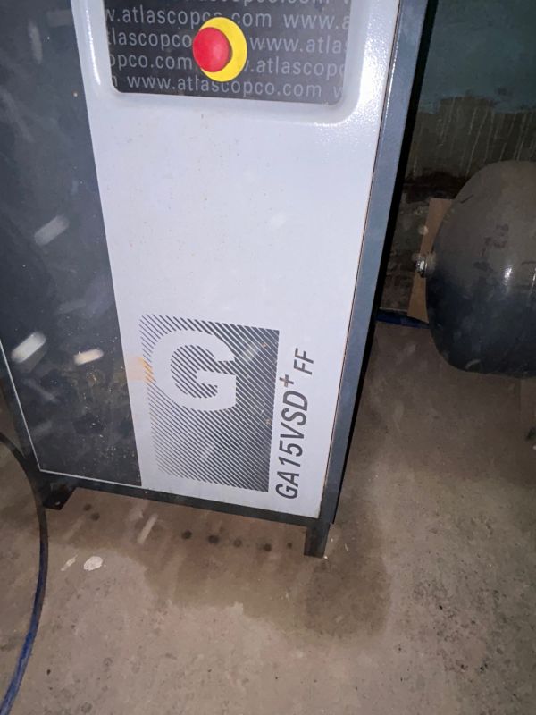 Kompressoranlage / ATLAS COPCO / GA15VSD+FF Kompressoranlage / ATLAS COPCO / GA15VSD+FF