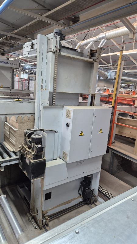 Abstapelbühne f. Plattenaufteilsägen / HOLZMA / HAU A/B 25/8 + 25/12 Abstapelbühne f. Plattenaufteilsägen / HOLZMA / HAU A/B 25/8 + 25/12