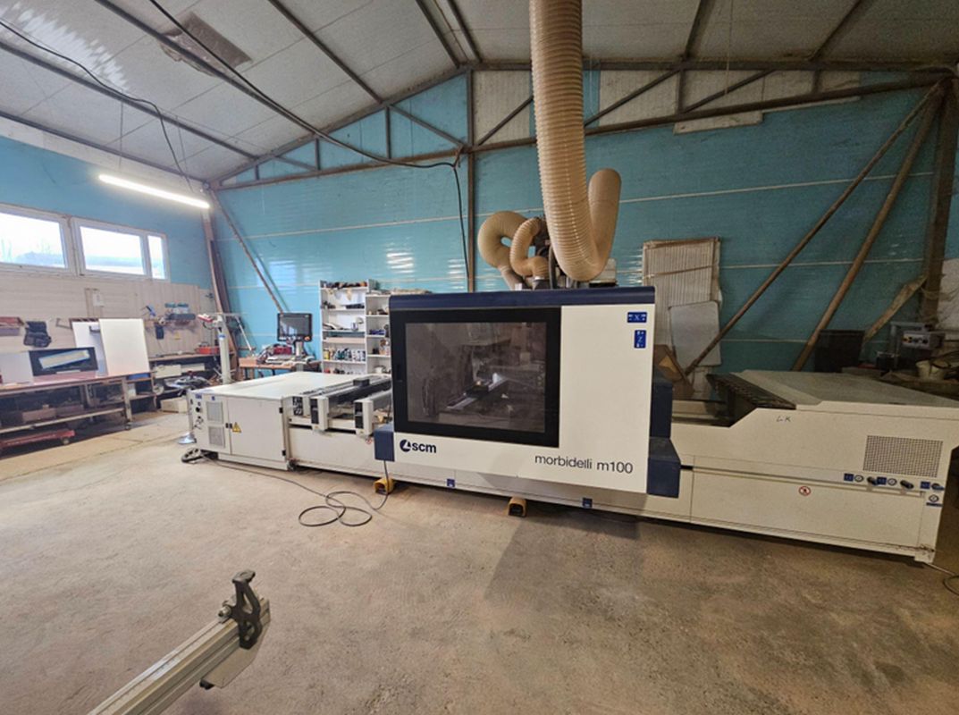 CNC-Bearbeitungszentrum / SCM / Morbidelli M100