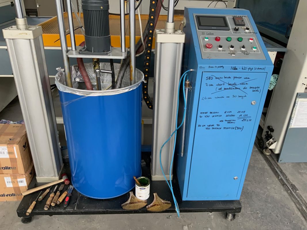 Plattenlaminierungsanlage / Master PUR / Master PUR-1400