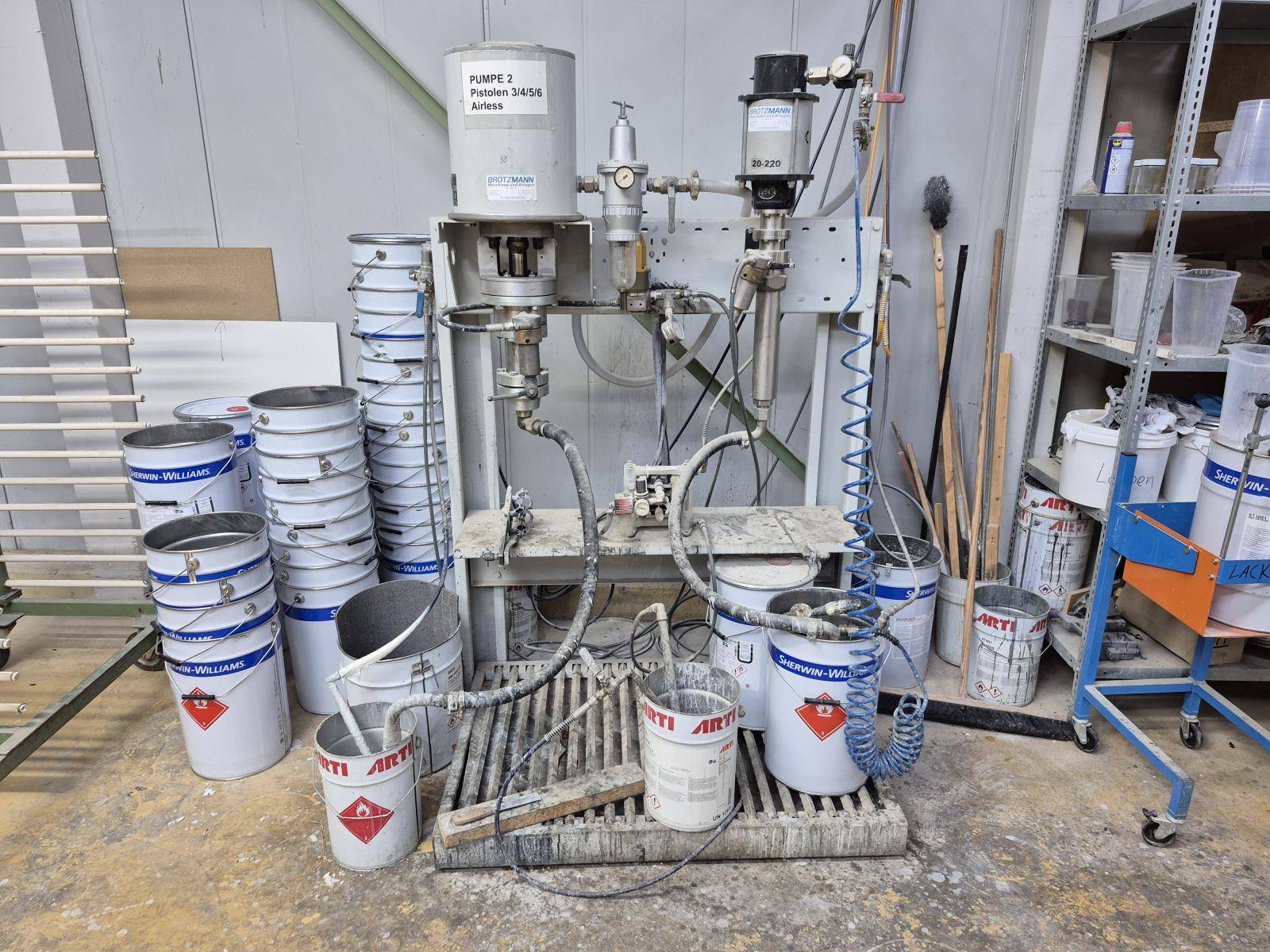 Automatische Fl&auml;chenspritzmaschine&nbsp; / VENJAKOB / HGS-Z/H 