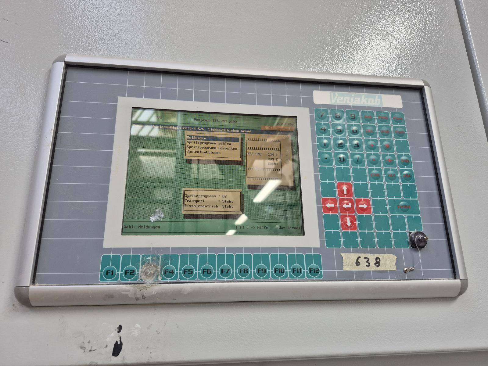 Automatische Fl&auml;chenspritzmaschine&nbsp; / VENJAKOB / HGS-Z/H 