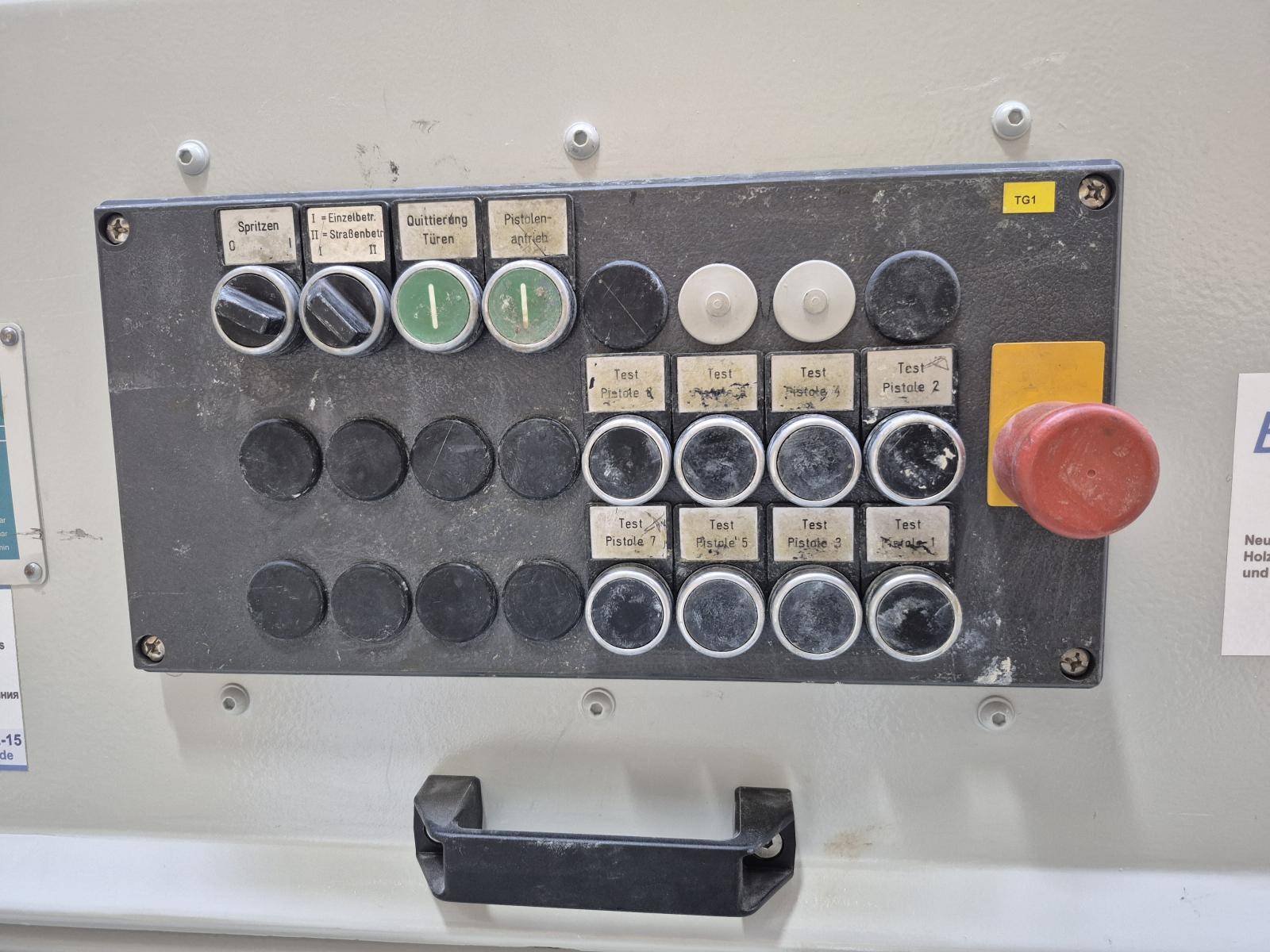 Automatische Fl&auml;chenspritzmaschine&nbsp; / VENJAKOB / HGS-Z/H 