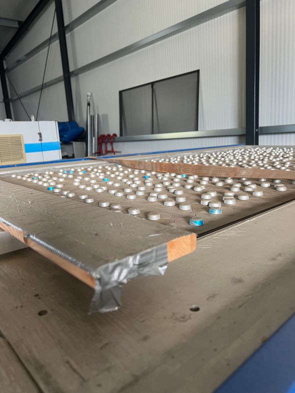Membrannpresse f&uuml;r Folienbeschichtungen / B&Uuml;RKLE / Multifoiler BTF 1628/60 
