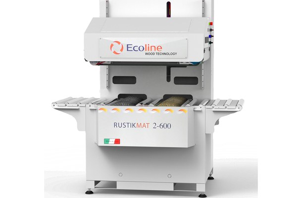 Bürstenschleifmaschine / ECOLINE / Rustikmat 2-600