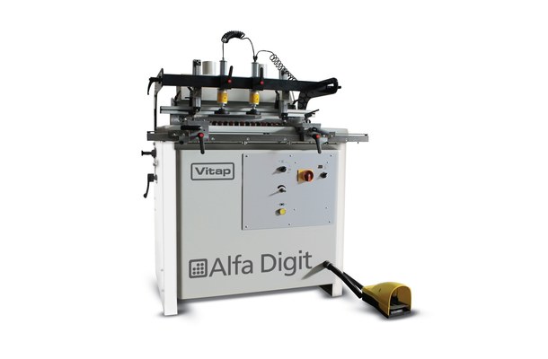 Halbautomatische Bohrmaschine für Dübellöcher / VITAP / ALFA DIGIT