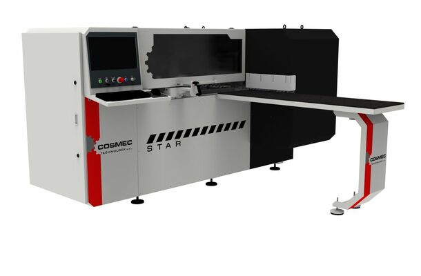 CNC Durchlaufbohr- und Fräsmaschine / COSMEC / Star