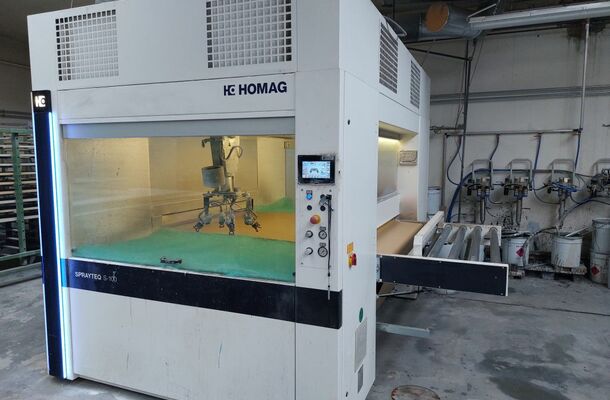 SPRITZLACKIERMASCHINE / HOMAG / PROFI GSF100/13/P