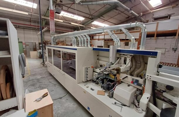 Industrielle autom. Kantenanleimmaschine  / SCM / Stefani MD RM