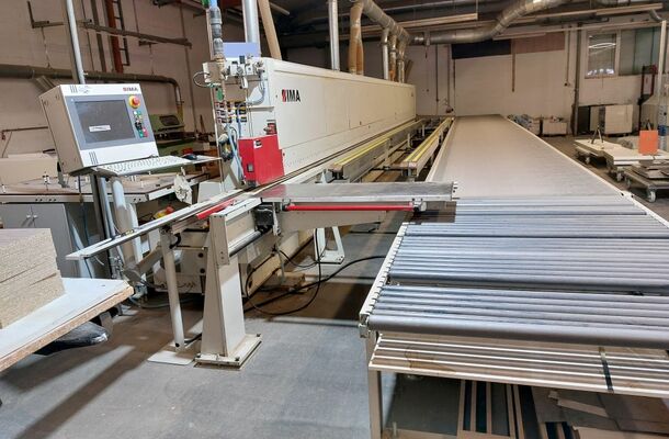 Kantenanleimmaschine mit Werkstück-Rückführung / IMA / NOVIMAT / I / G80 / 650 / L20