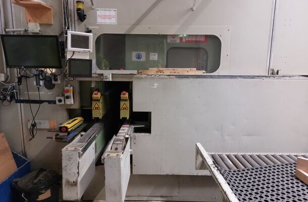 Profilierungsanlage, bestehend aus DEP Gabianni + Hobelautomat Weinig / Gabianni+Wenig / 