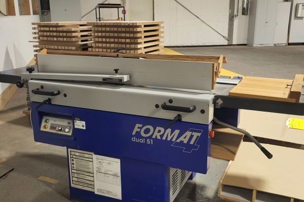 Kombinierte Abricht- Dickenhobelmaschine / FORMAT 4 / DUAL 51