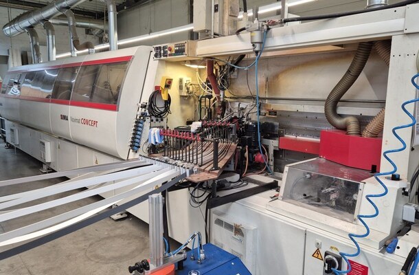 Einseitige Kantenanleimmaschine / IMA / Novimat Concept/I/G80/440/R3