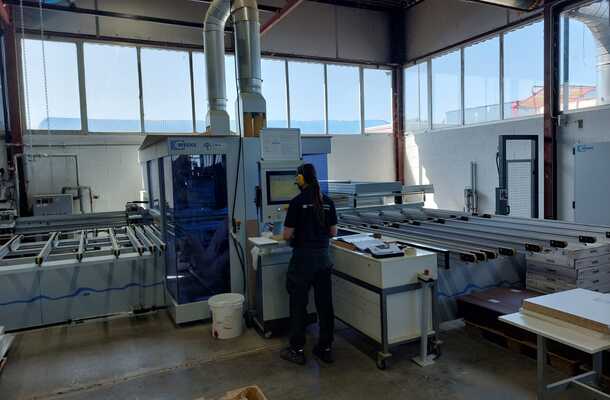 CNC-Bearbeitungszentrum / WEEKE / Optimat BHX 500/D