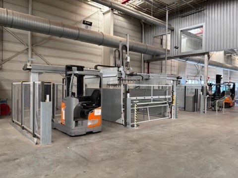 Verpackungslinie Schweber / LIGMATECH / 