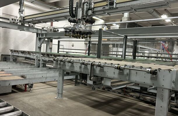 Palettieranlage / Ligmatech + WTT / 