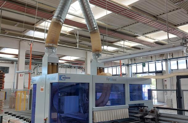 CNC-Bearbeitungszentrum / WEEKE / OPTIMAT BHX 500