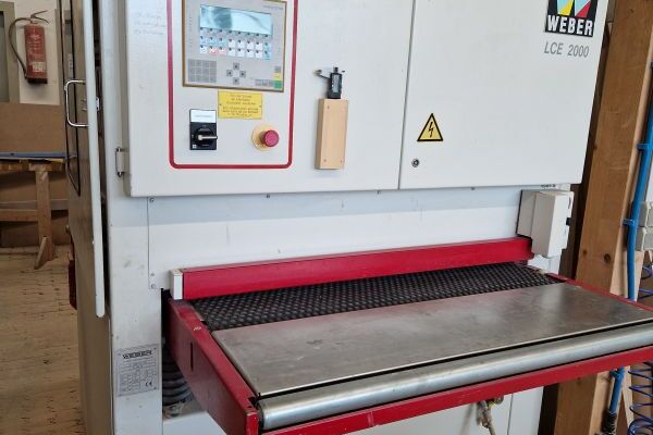 Breitbandschleifmaschine / WEBER / LC 2000 DP 1100