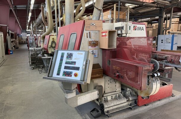 gebr. Kantenbearbeitungsstra&szlig;e IMA COMBIMA / K/ II/ R75 / 1075 / V / R3 / IMA / COMBIMA / K/ II/ R75 / 1075 / V / R3