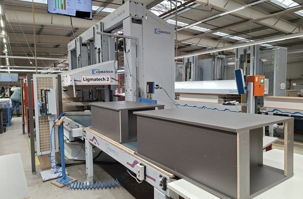 Durchlaufpresse / LIGMATECH / Optimat MDE 10