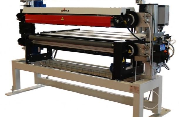 Reinigungsbürstenmaschine für Plattenwerkstücke / OMMA / SPX-1400